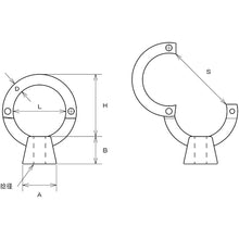 Load image into Gallery viewer, Stainless Steel Open Eye Nut  B3044  MIZUMOTO
