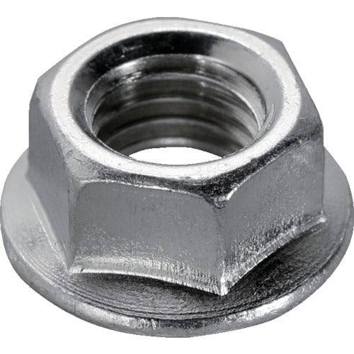 Unichrome Hexagon Nut with Flange  B779-0003  TRUSCO