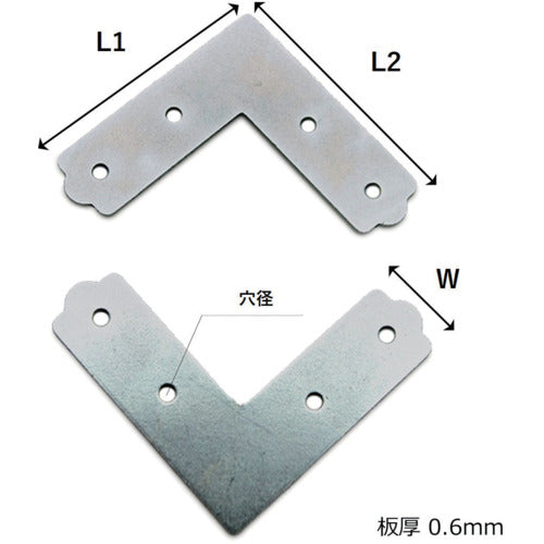 corner metal  2270500  WAKI