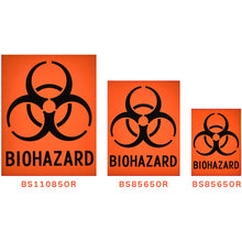 Load image into Gallery viewer, Biohazard Sticker  BS11085-OR  TRUSCO
