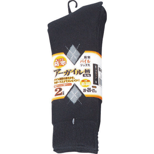 Work Socks  BS-340-BK  OTAFUKU