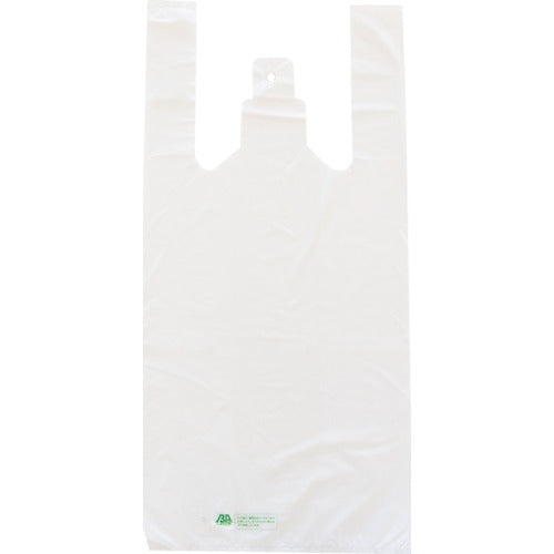 Biomass Plastic Shopping Bag  BSB12-30-W  TRUSCO