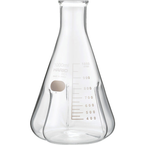 Shaking Erlenmeyer flask with baffles  BSF-1L-SCI   HARIO