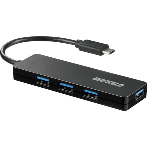 USB Hub  BSH4U120C1BK  BUFFALO