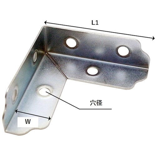 corner metal  2582900  WAKI