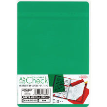 Load image into Gallery viewer, Color transparent underlay A5  CH-A5-G  kyoei plastic
