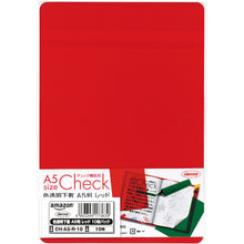 Load image into Gallery viewer, Color transparent underlay A5  CH-A5-R  kyoei plastic
