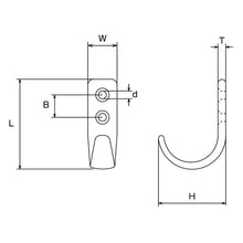 Load image into Gallery viewer, Stainless Steel Coat Hook(CHE)  CHE-40  MIZUMOTO
