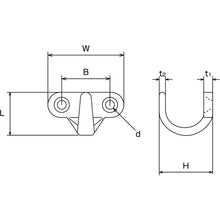 Load image into Gallery viewer, Stainless Steel Coat Hook(CHF)  CHF-30  MIZUMOTO
