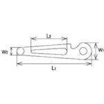 Load image into Gallery viewer, Stainless Steel Shackle Key  CK-1  MIZUMOTO
