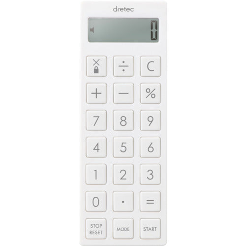 Calculator Timer with Clock  CL-130WT  dretec