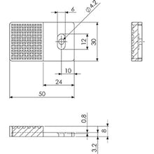 Load image into Gallery viewer, Rectangle Pad(White/Pull)  CP-078  eins
