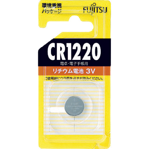 Coin Type Lithium Battery  CR1220C(B)N  FUJITSU