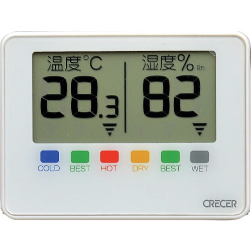 Digital Thermometer&Hygrometer  CR-1500W  CRECER