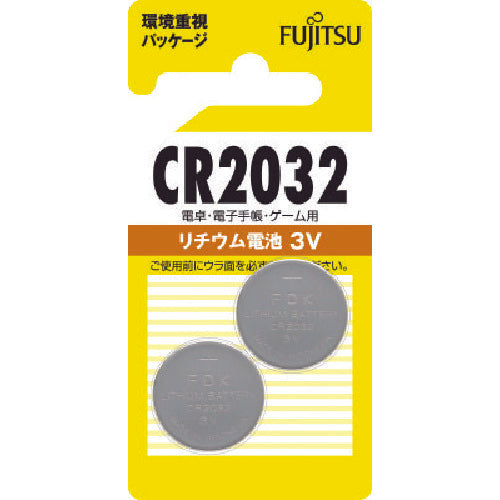 Coin Type Lithium Battery  CR2032C(2B)N  FUJITSU