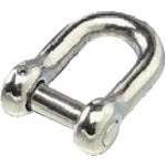 Stainless Steel D-shackle CS sunk Ditch w/hollow screw  CSF-10  MIZUMOTO