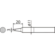 Load image into Gallery viewer, Soldering Iron Tip  CXR-100RT-3C  goot
