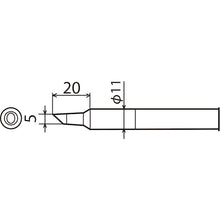 Load image into Gallery viewer, Soldering Iron Tip  CXR-100RT-5C  goot
