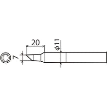 Load image into Gallery viewer, Soldering Iron Tip  CXR-100RT-7C  goot
