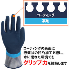 Load image into Gallery viewer, Rubber Coated Gloves DE-318  DEDE318_L_1P  Weed
