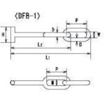 Load image into Gallery viewer, Stainless Steel Car Door Link Catcher  DFB-1  MIZUMOTO
