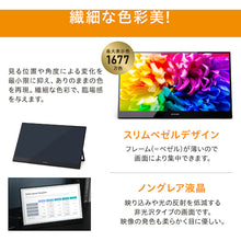 Load image into Gallery viewer, Portable Monitor  DP-BF162U-B(103161)  IRIS
