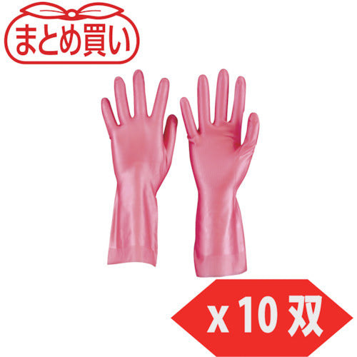 Natural Rubber Gloves  DPM-5494-P-M-10P  TRUSCO