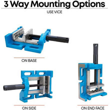 Load image into Gallery viewer, Drill Press Vice Uni Grip Type 3 Way  DPV/UG/3/100  GROZ
