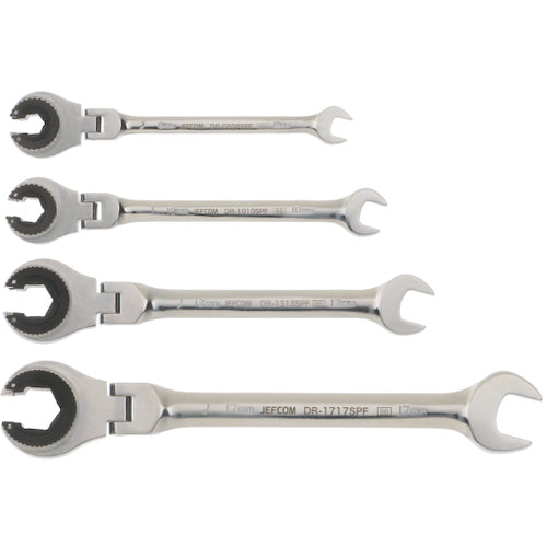 Flexible combination wrench set  DRS-0817SPF  JEFCOM