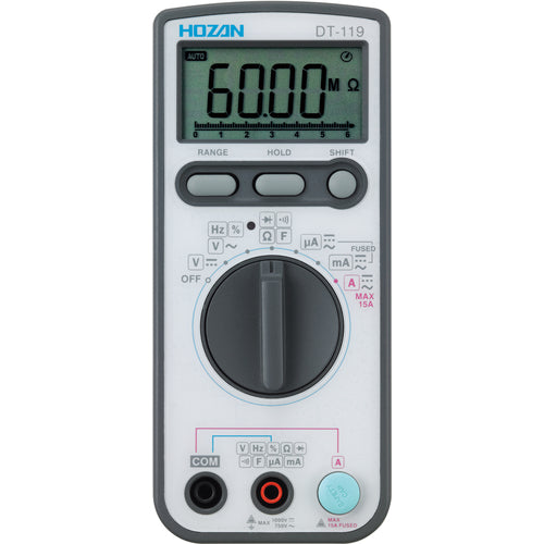 Digital Maltimeter  DT-119  HOZAN