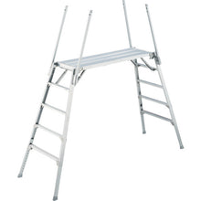 Load image into Gallery viewer, Aluminum 3 Section Telescopic type Triple Ladder  10035 DUKX-1816T  HASEGAWA
