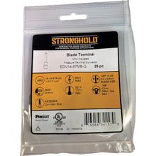 Load image into Gallery viewer, Insulated Vinyl Blade Terminal  EDV14-87MB-Q  STRONG HOLD
