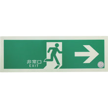 Load image into Gallery viewer, Emergency Exit Guidance Sign Passageway  EGS1236-R  TRUSCO
