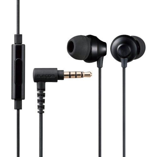 In-Ear Headphones  EHP-F12CMBK  ELECOM