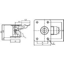 Load image into Gallery viewer, Press Caster(E Series)  ELOCK-100(H130)  YUEI
