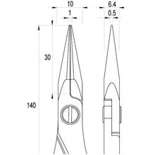 Load image into Gallery viewer, ESD High Precision Pliers  ES6024.CR.BG.IT  idealtek
