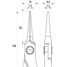 Load image into Gallery viewer, ESD High Precision Pliers  ES6025.CR.BG.IT  idealtek
