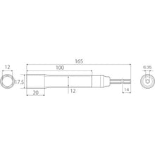 Load image into Gallery viewer, Strong Bit Socket (Long)  ETS-12L  TOP
