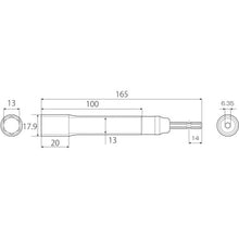 Load image into Gallery viewer, Strong Bit Socket (Long)  ETS-13L  TOP
