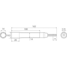 Load image into Gallery viewer, Strong Bit Socket (Long)  ETS-14L  TOP
