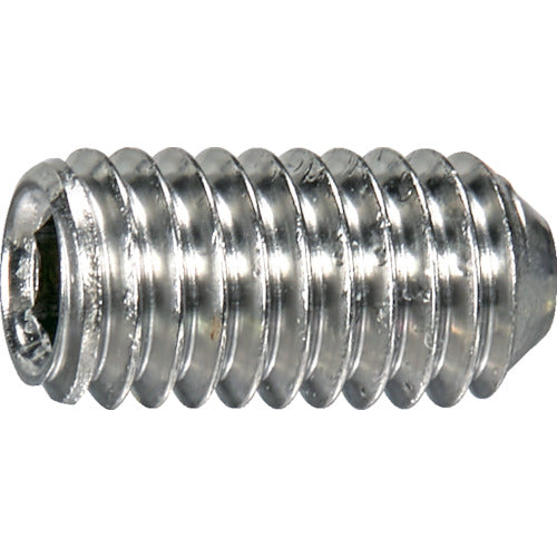 Stainless Steel Hexagon Socket Set Screw  F001-00606  TRUSCO