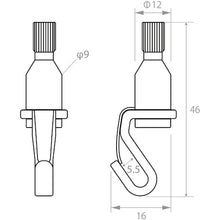 Load image into Gallery viewer, Nylon Wire Safety Hanger Fee  F-0884  FUKUIKINZOKUKOUGEI
