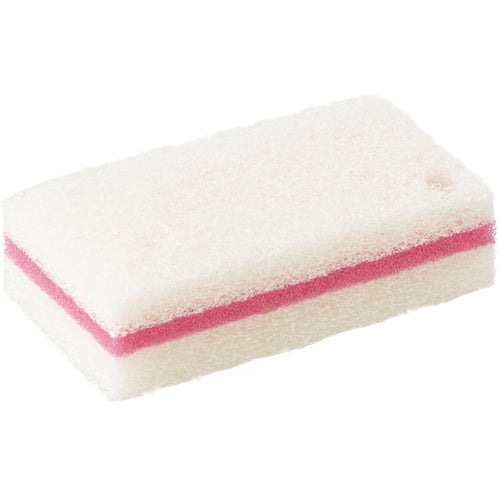 F-200 Ryoumentsukaeru Soft Toilet Scrubber Non Scratch Pink  F-200  KIKULON