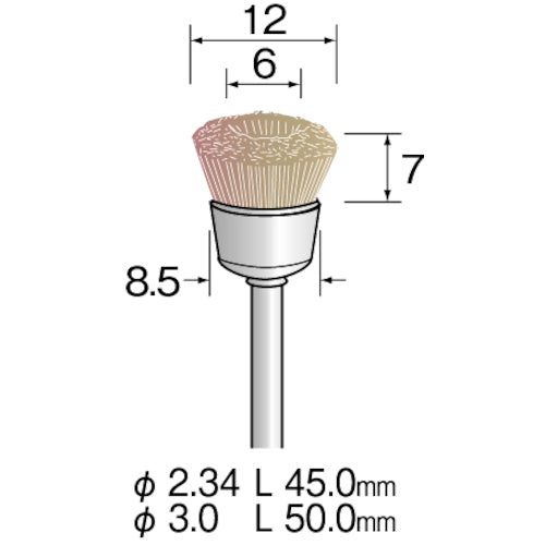 Bristle Brush (Cup)  FC1303  Minimo