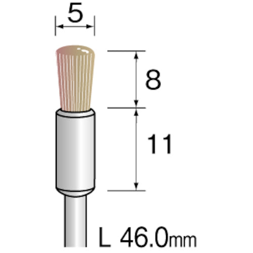 Bristle Brush (End)  FC1513  Minimo