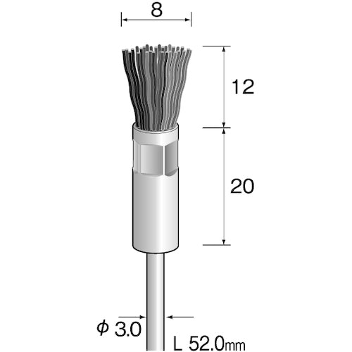 Nylon Abrasive Brush (Diamond)  FC3251  Minimo