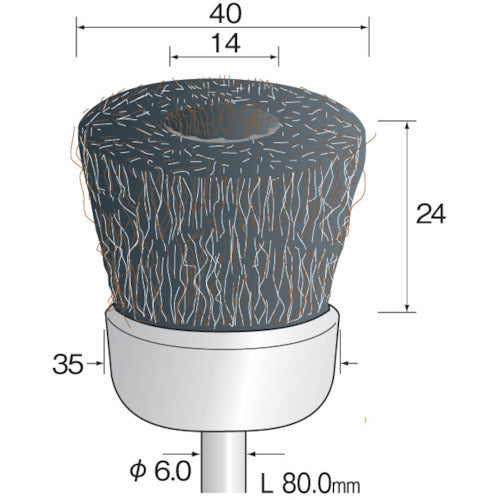 Wire Brush (Cup)  FC4401  Minimo