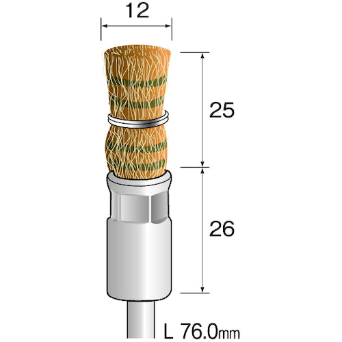 Wire Brush (End)  FC4632  Minimo