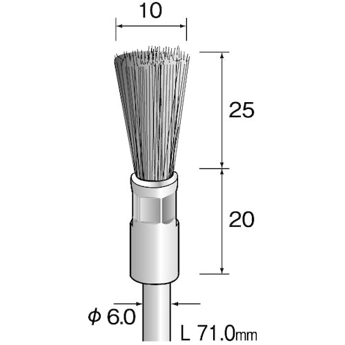 Wire Brush (End)  FC4661  Minimo