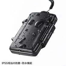 Load image into Gallery viewer, Memory card case   FC-MMC29BK  SANWA
